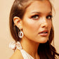 BOUCLES D'OREILLES FRESH BREEZE - OR BLANC