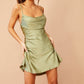 ROBE MINI FRENCH KISS - OLIVE