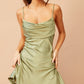 ROBE MINI FRENCH KISS - OLIVE