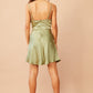 ROBE MINI FRENCH KISS - OLIVE