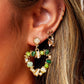 BOUCLES D'OREILLES WAKE ME SOFTLY - VERT